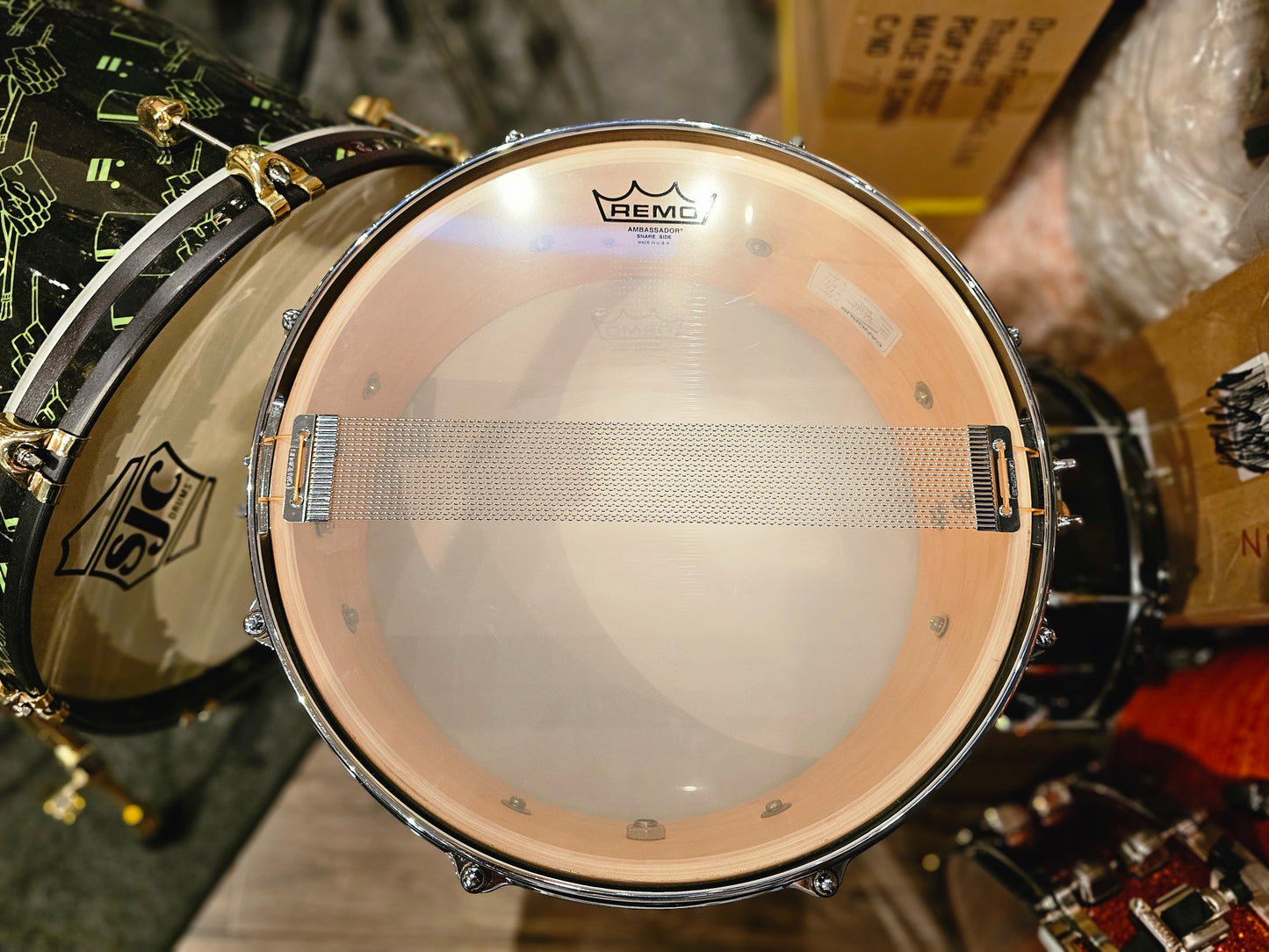 Canopus MO-1455 The Maple 14x5.5 snare drum