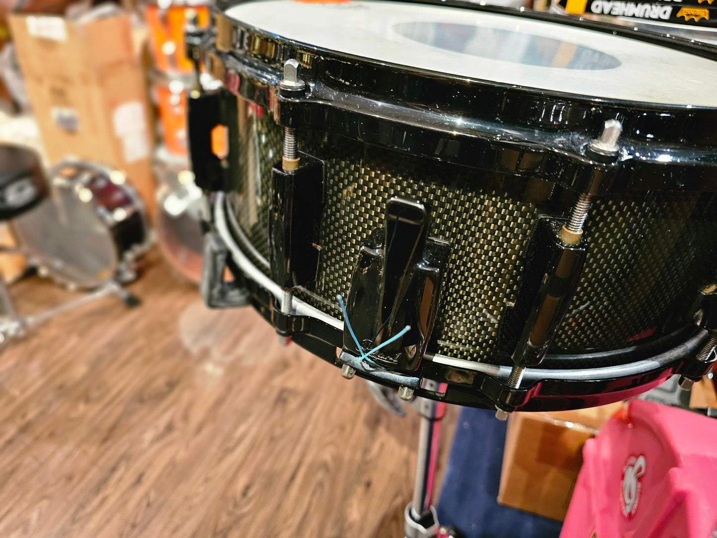 Pearl Carbonply Maple shell 14x5.5 snare drum