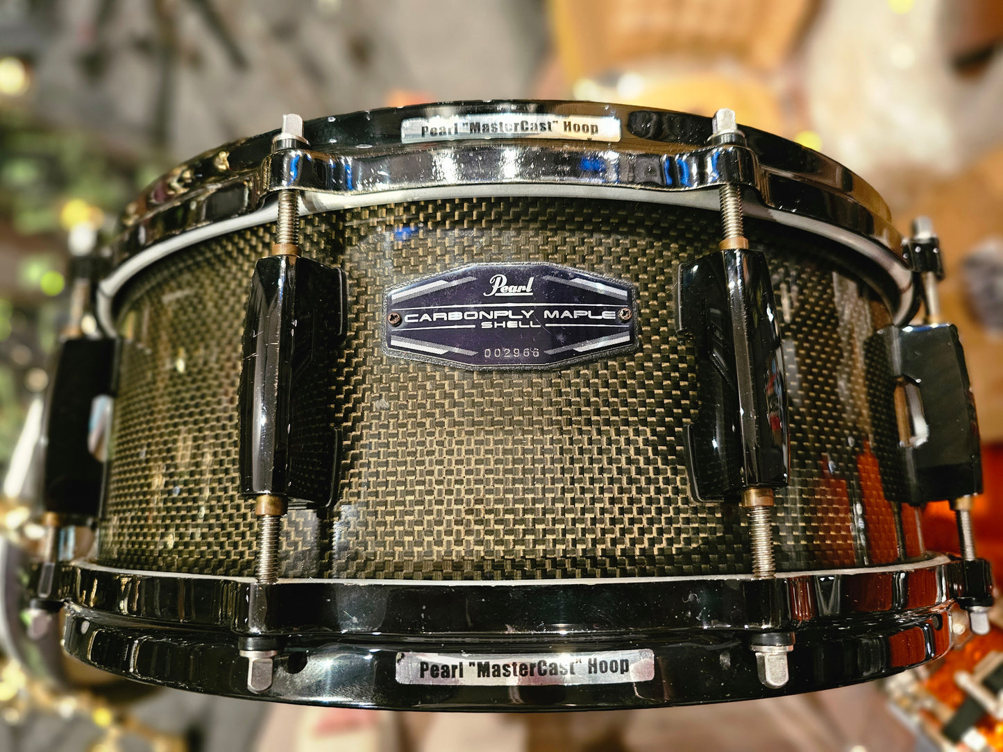 Pearl Carbonply Maple shell 14x5.5 snare drum