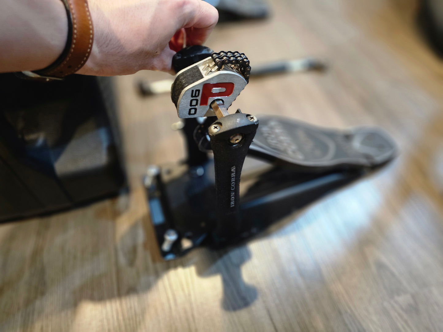 Tama Iron cobra P900 power glide double pedal w/ case