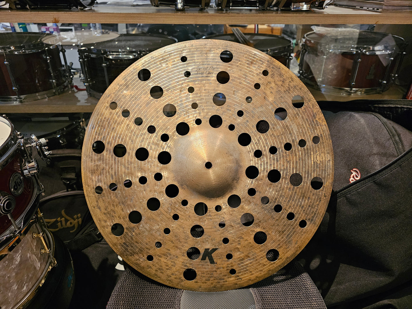 Zildjian K custom special dry trash crash 19"