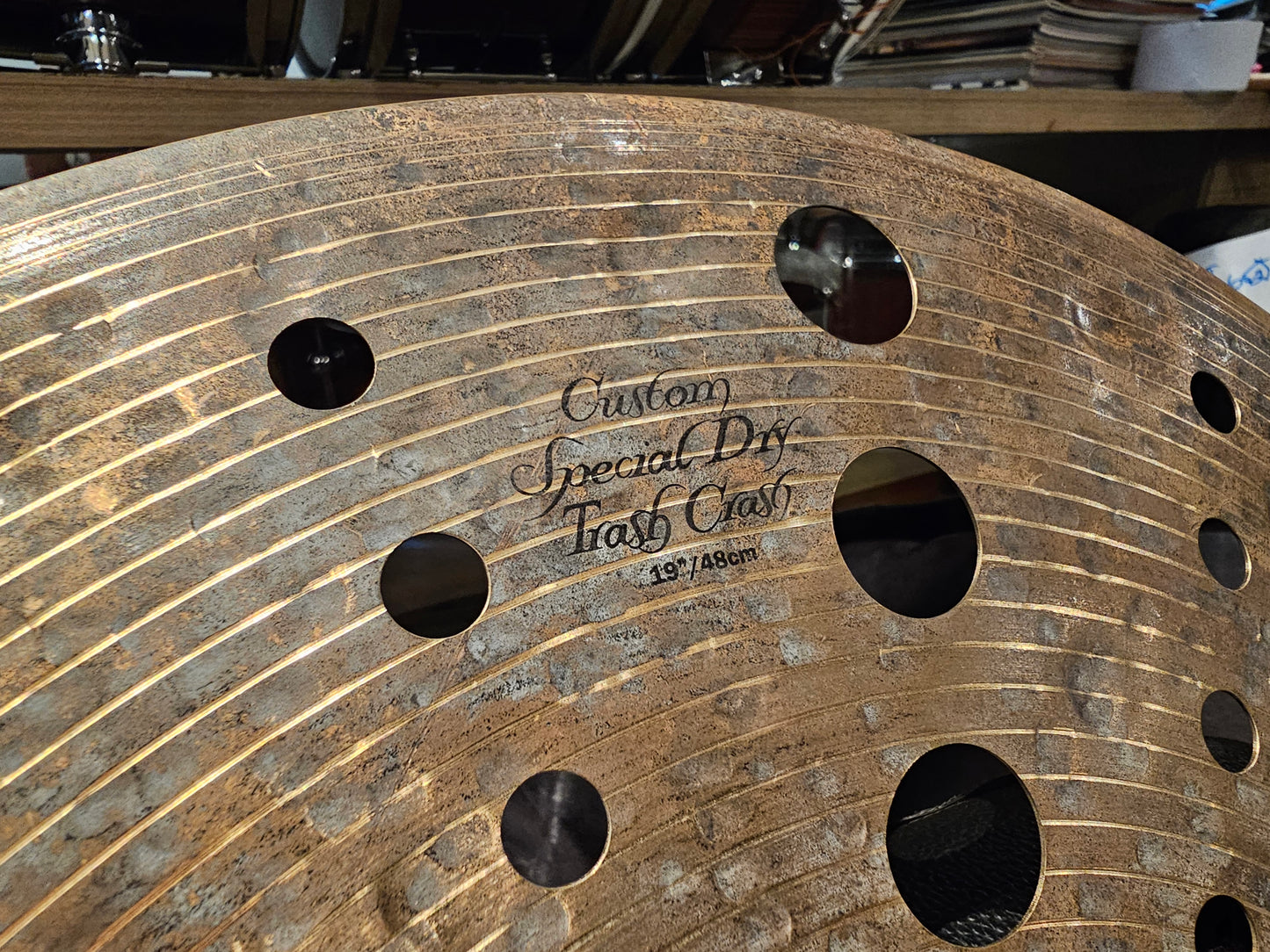 Zildjian K custom special dry trash crash 19"