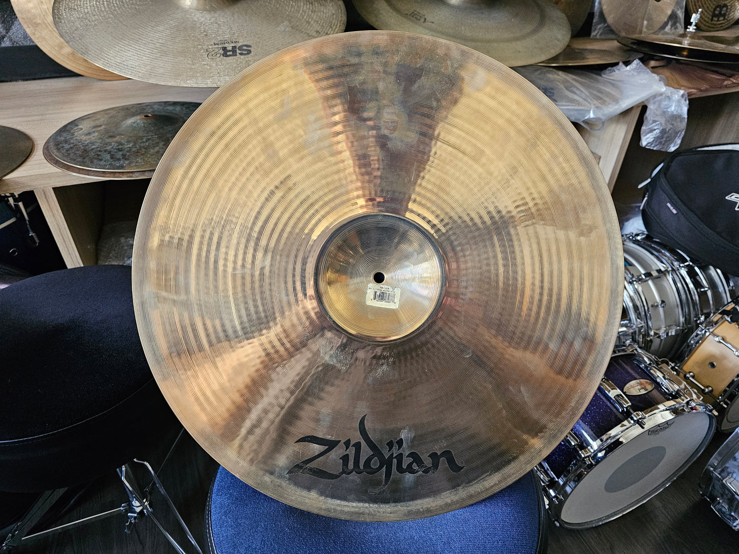 Zildjian A custom medium ride 20"