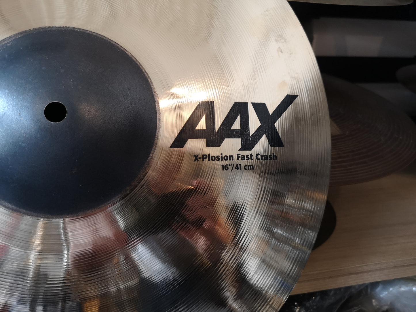 Sabian AAX xplosion fast crash 16"