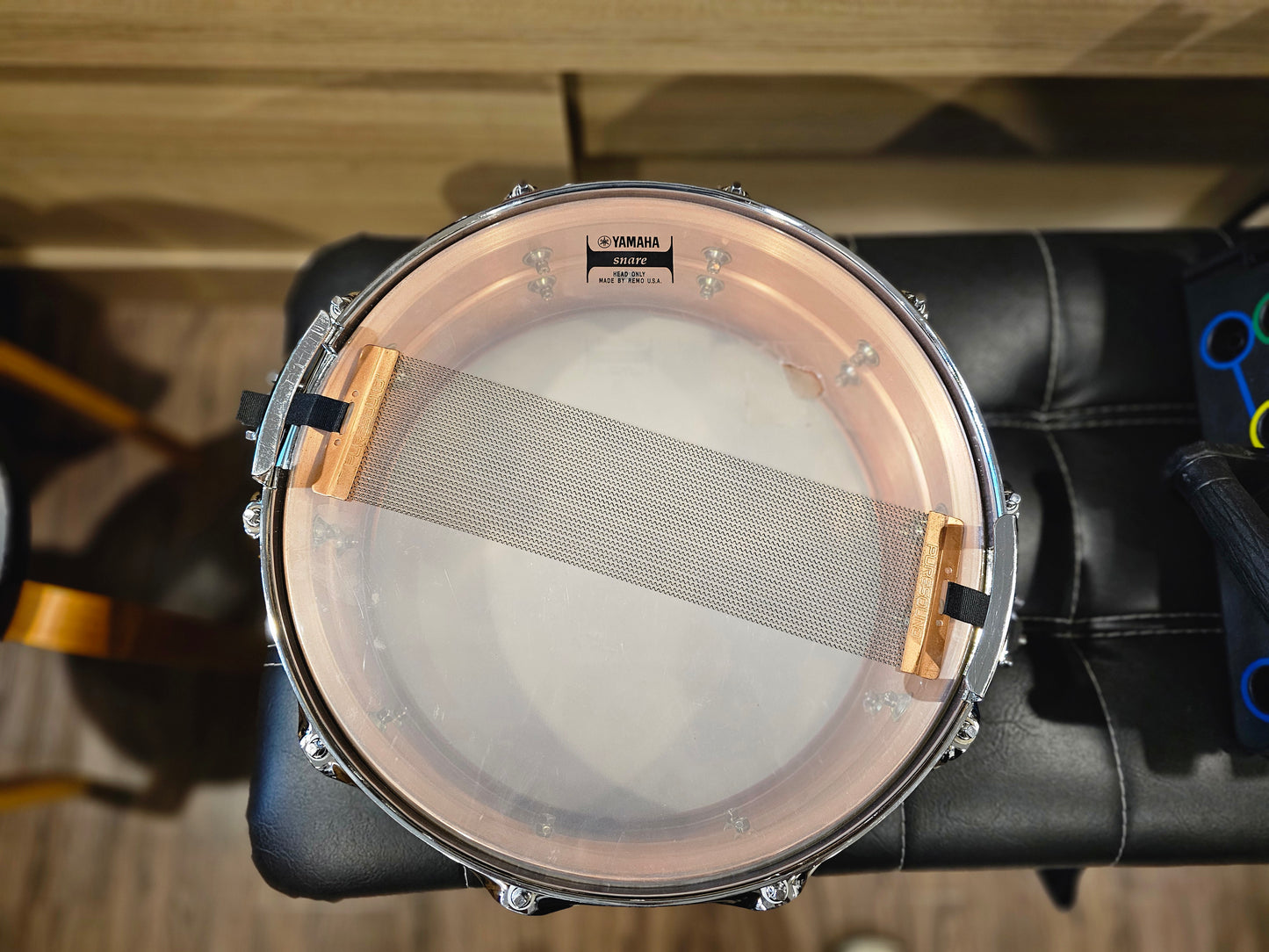Yamaha SD-6455 Copper nouveau MIJ 14x5.5 snare drum