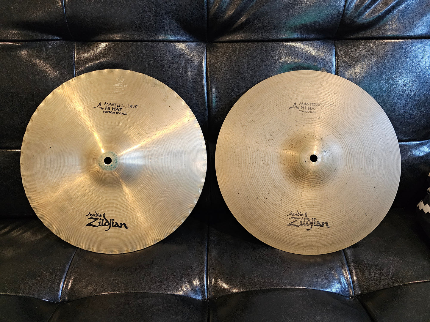 Zildjian A mastersound hihats 13"