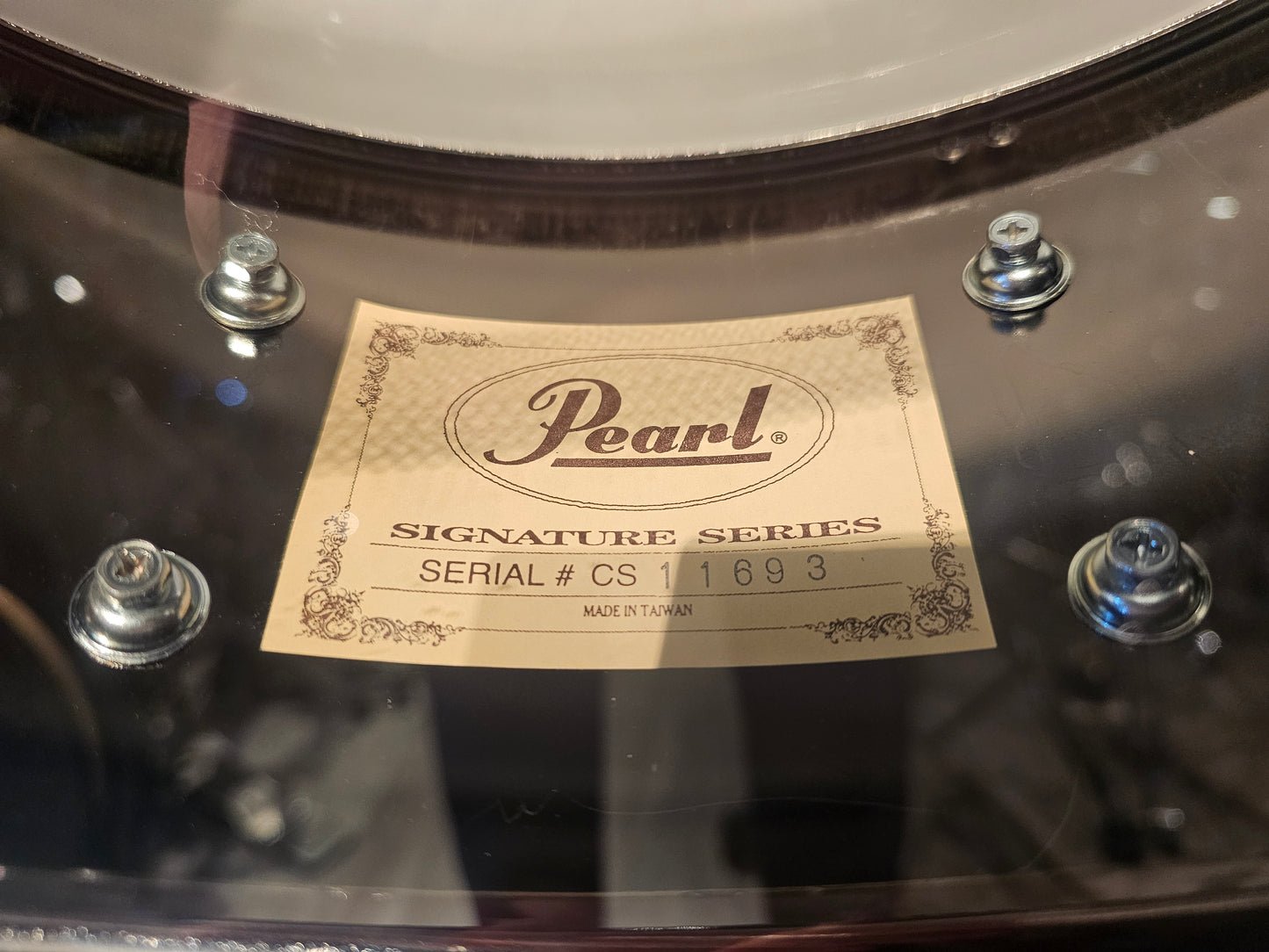 Pearl CS1450 Chad Smith signature 14x5 snare drum