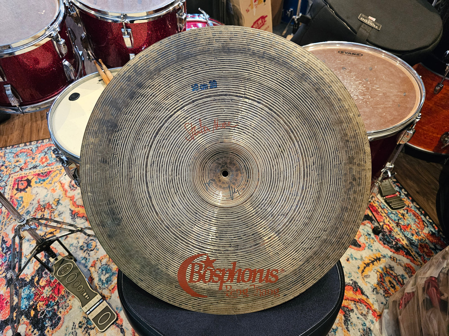 Bosphorus Groove series Pang Thang Stanton Moore 20" (ride, crash, china)