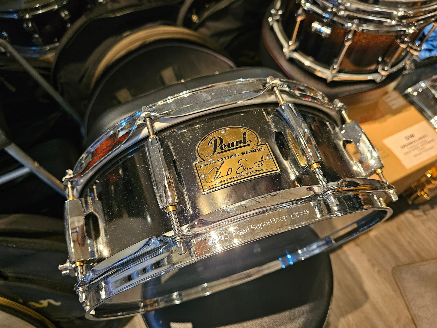 Pearl CS1450 Chad Smith signature 14x5 snare drum