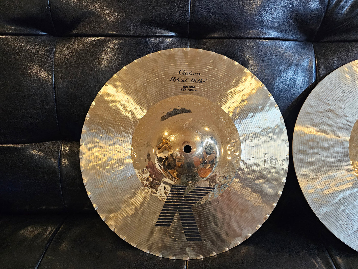 Zildjian K custom hybrid hihats 14.25"