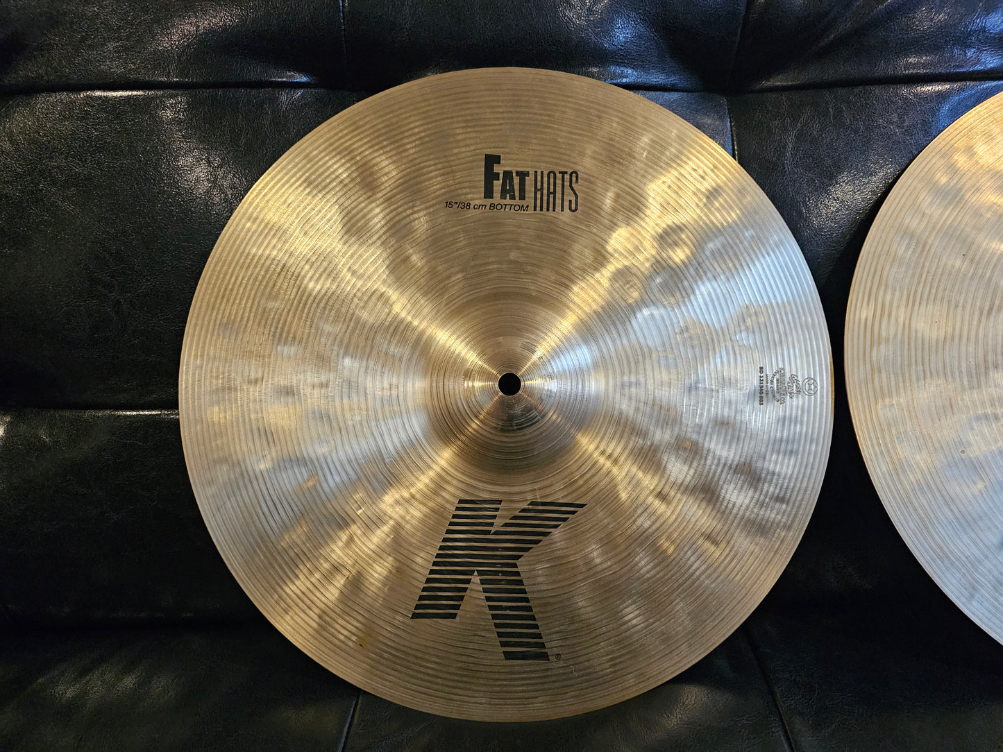 Zildjian K fat hihats 15"