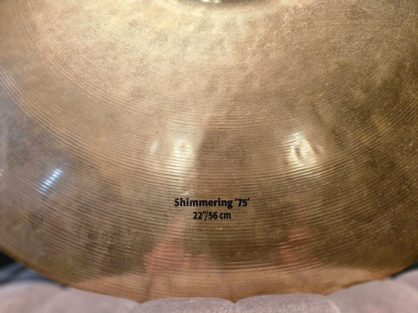 Sabian HHX shimmering '75' limited edition ride 22"