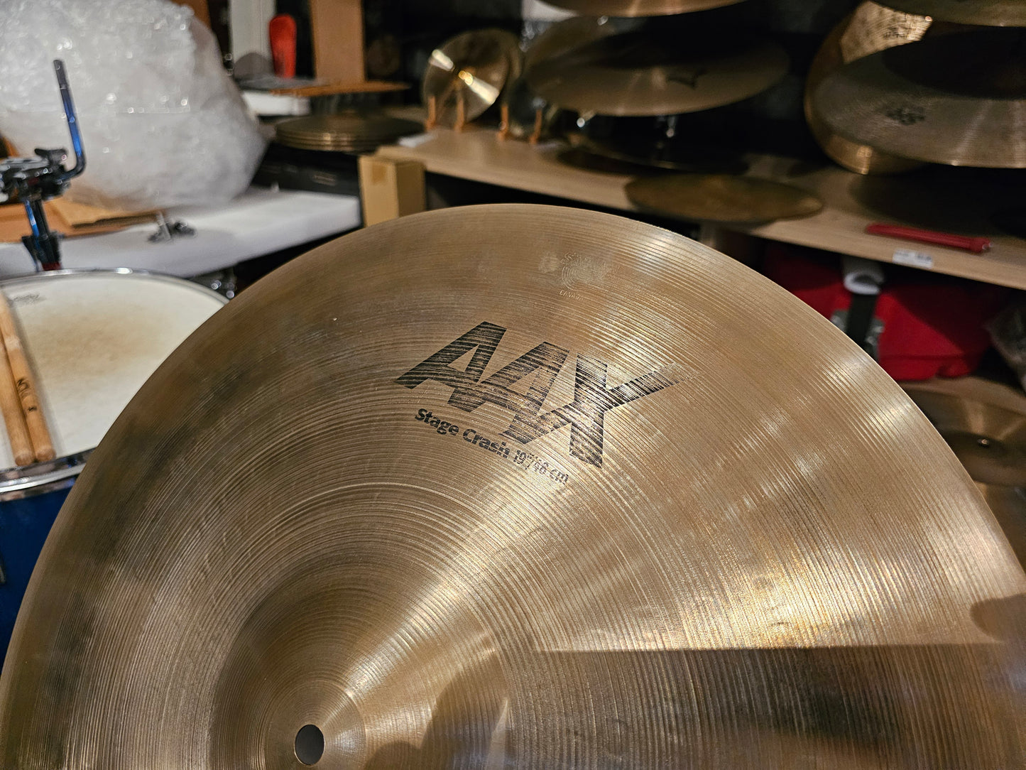 Sabian AAX stage crash 19"