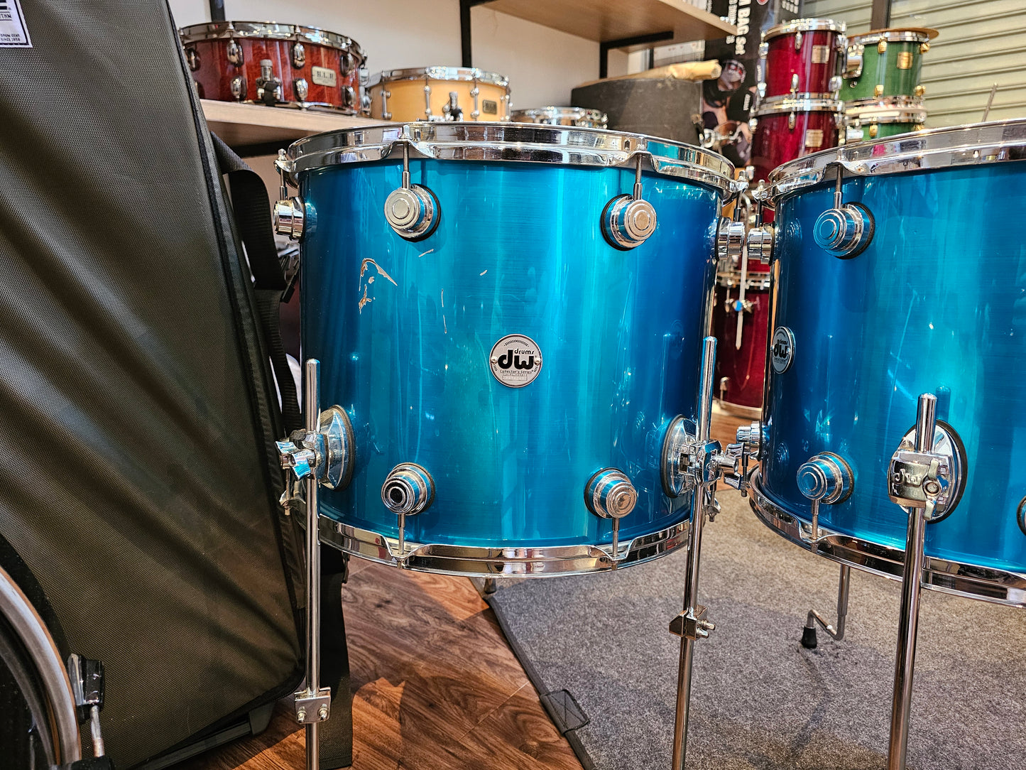 Dw Collectors custom Graphics Maple 6 pcs. drums set