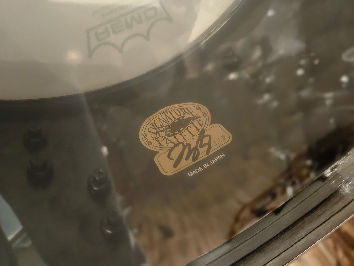 Tama MP1455ST Mike Portnoy steel 14x5.5 snare drum