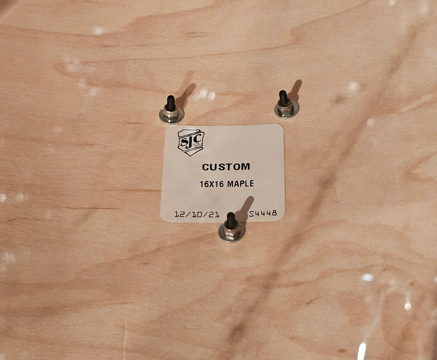 SJC Custom Maple shell 3 pieces drums set