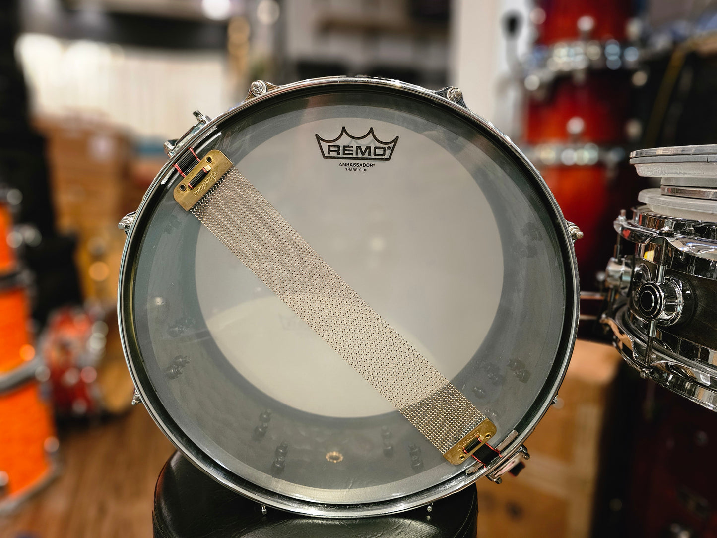 Tama MP1455ST Mike Portnoy steel 14x5.5 snare drum