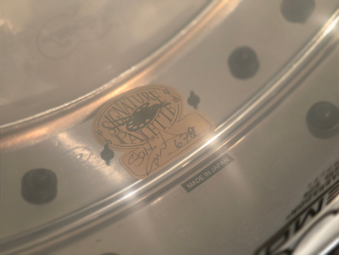 Tama Stewart Copeland signature brass shell 14x5 snare drum