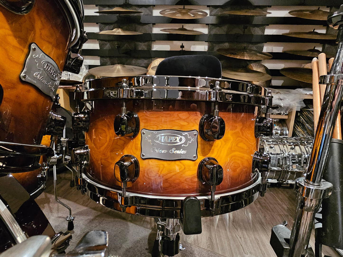 Mapex Orion series Butter burst 6-pieces drums set