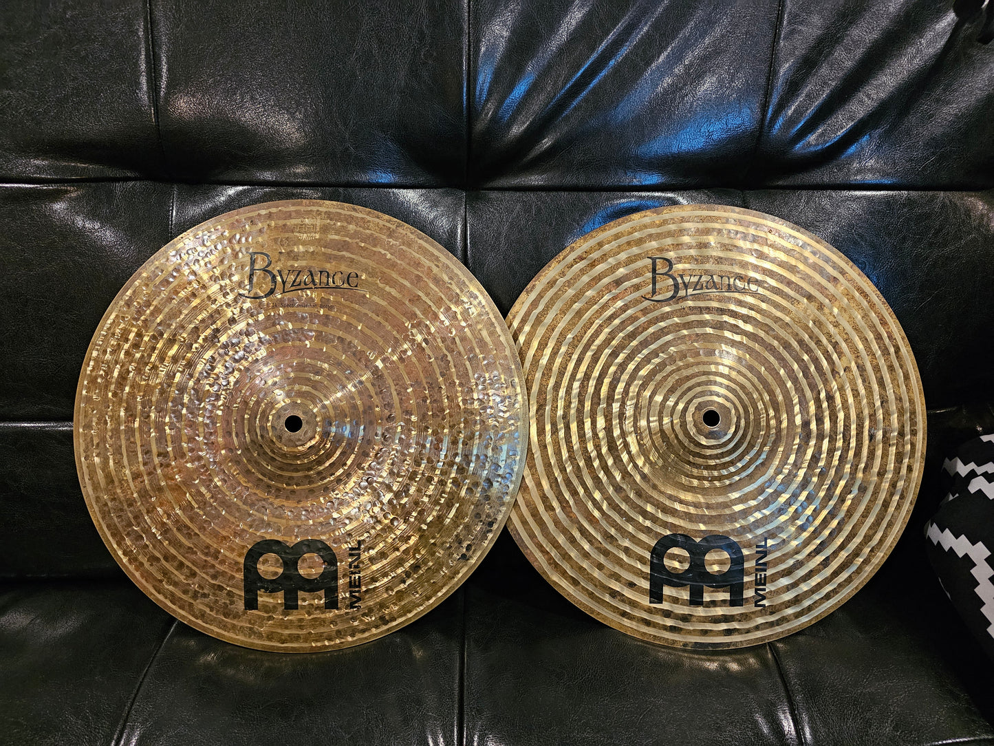 Meinl Byzance dark spectrum hihats 14"