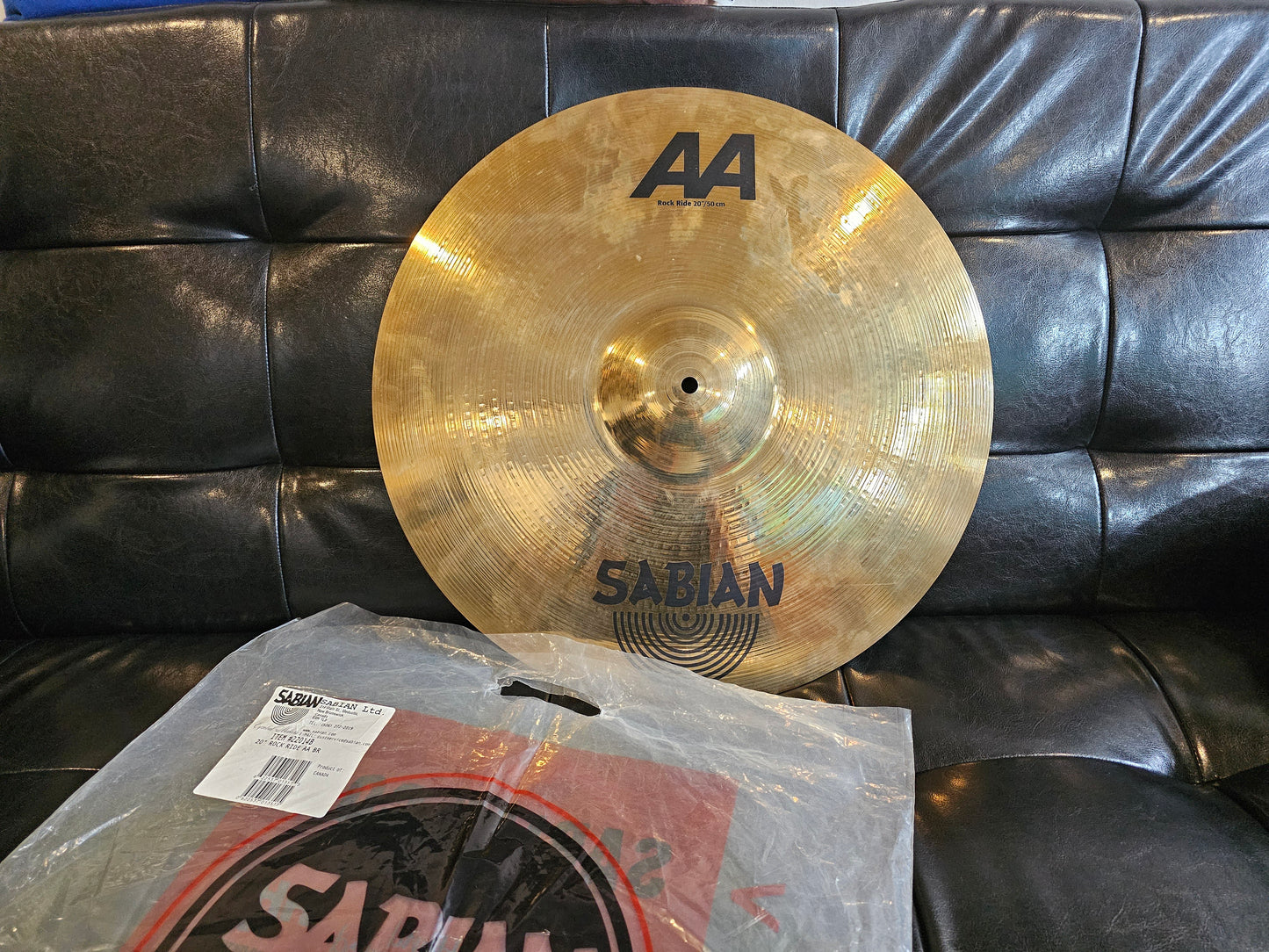 Sabian AA rock ride 20"