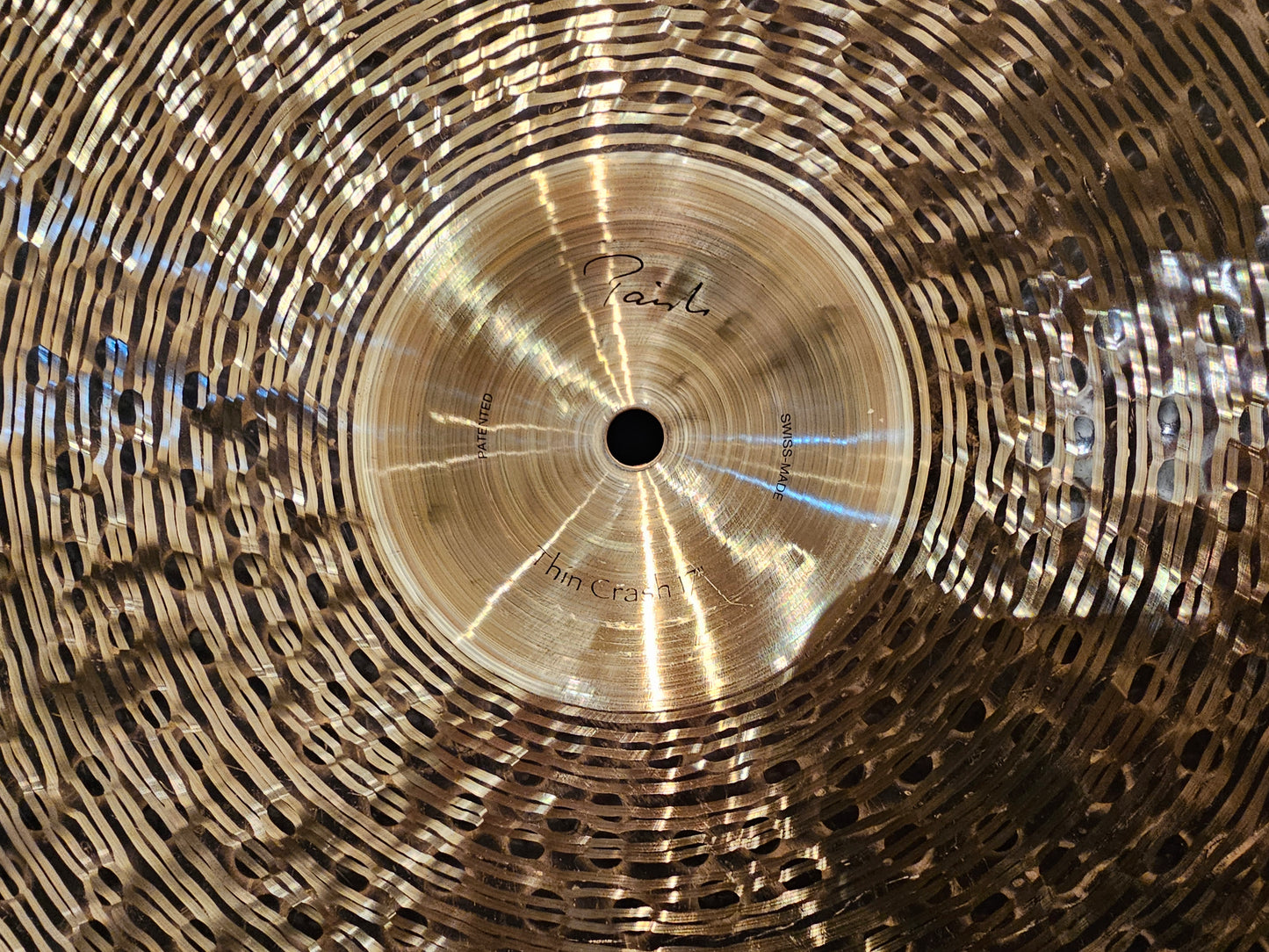 Paiste Signature traditional thin crash 17"
