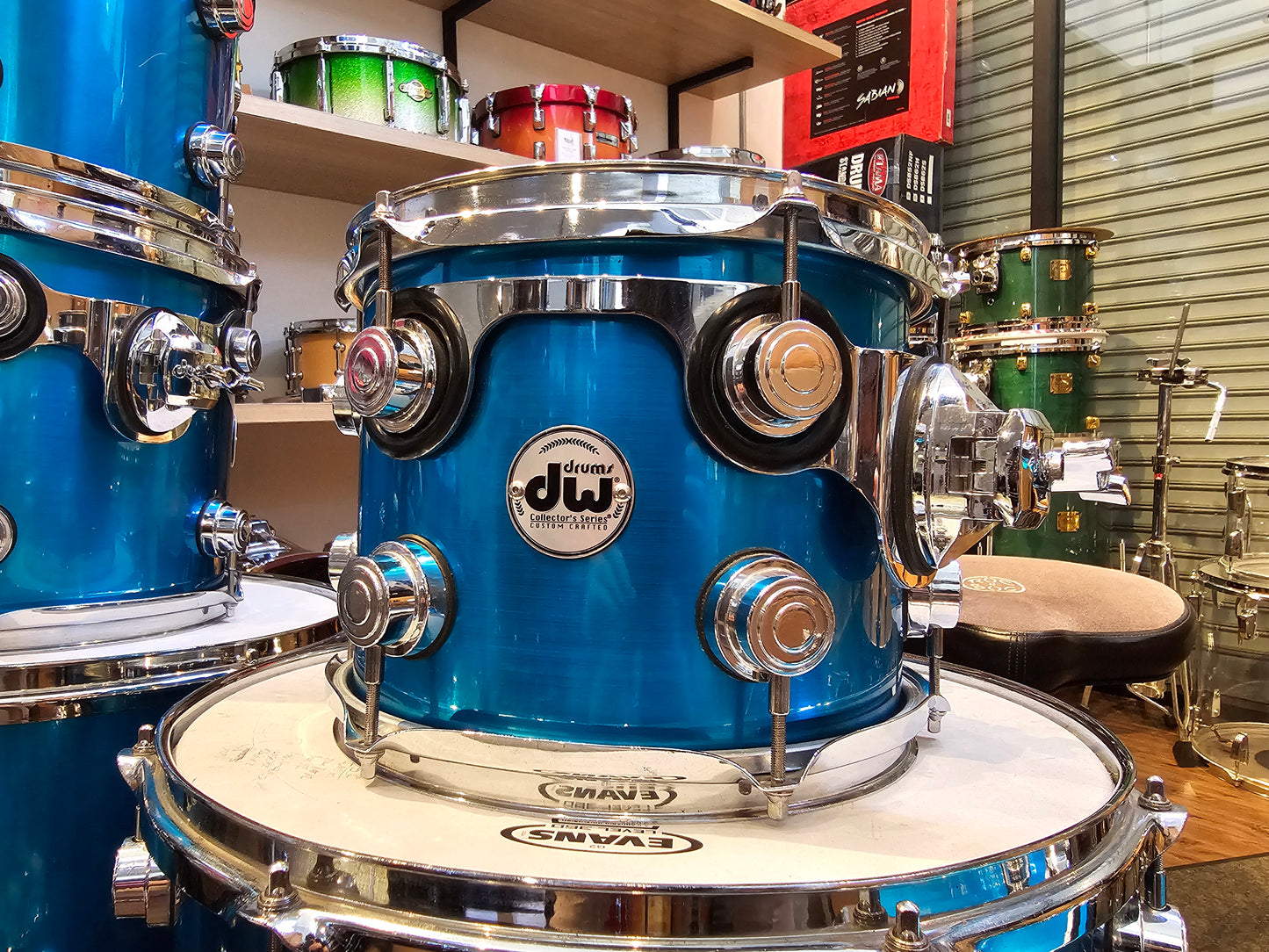 Dw Collectors custom Graphics Maple 6 pcs. drums set