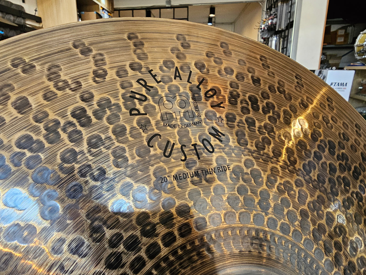 Meinl Pure alloy custom medium thin ride 20"