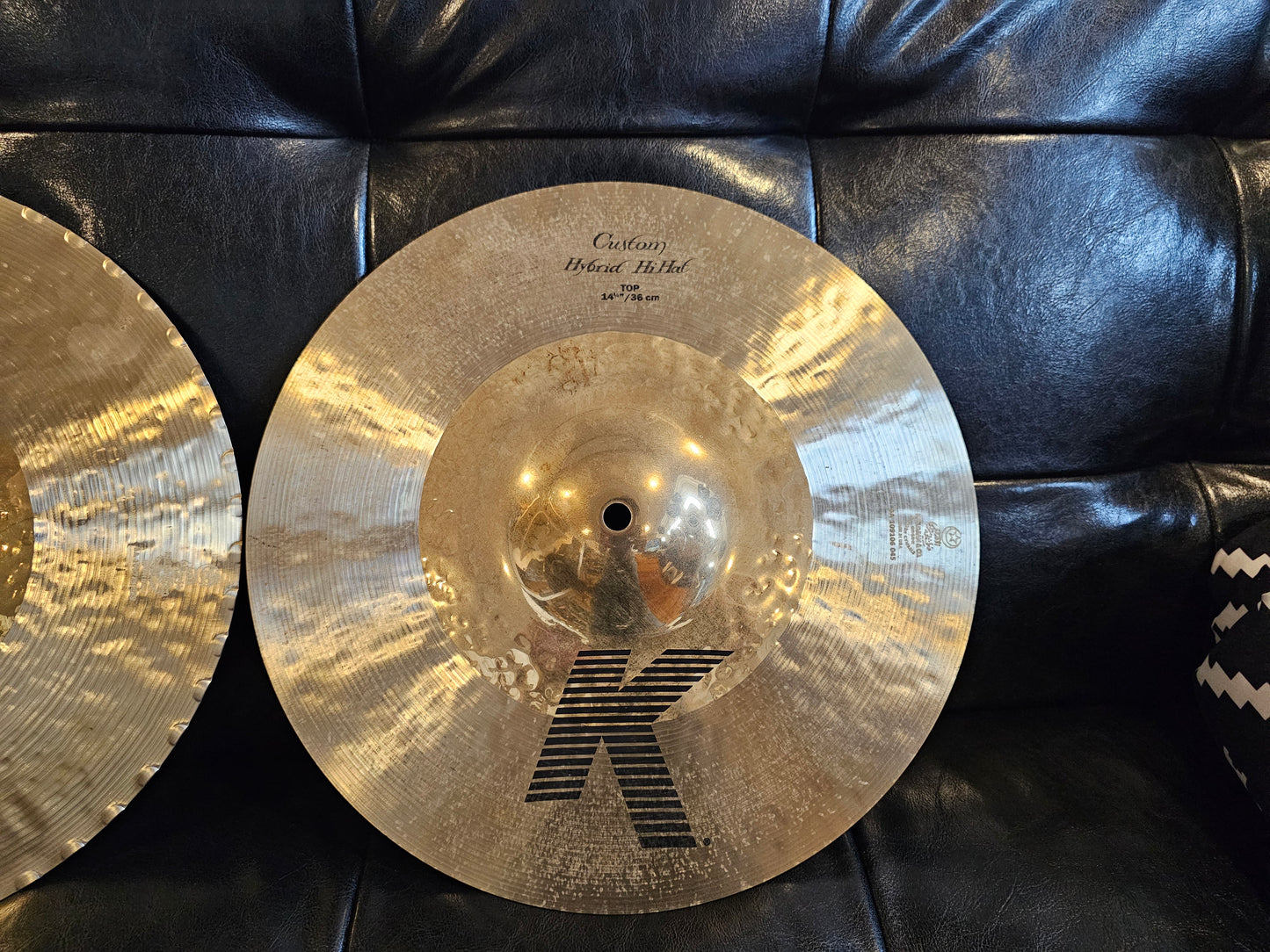 Zildjian K custom hybrid hihats 14.25"