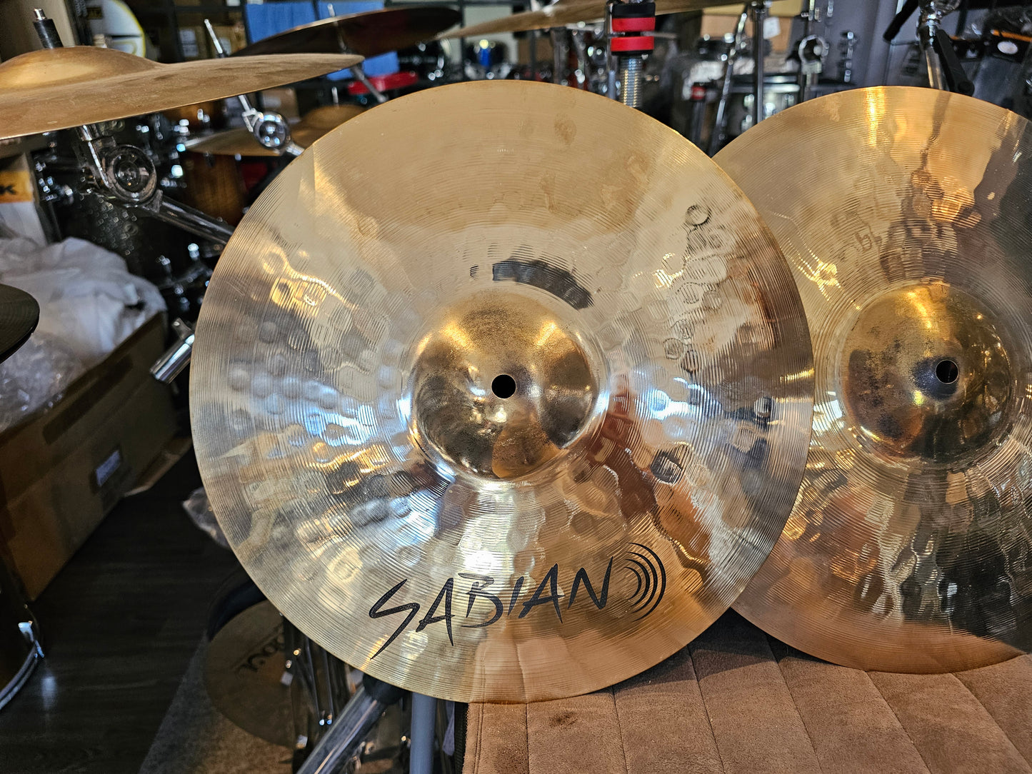 Sabian AAX medium 14" hihats