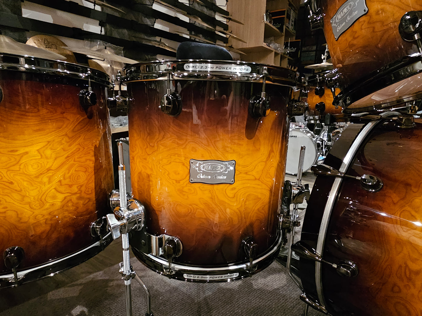 Mapex Orion series Butter burst 6-pieces drums set
