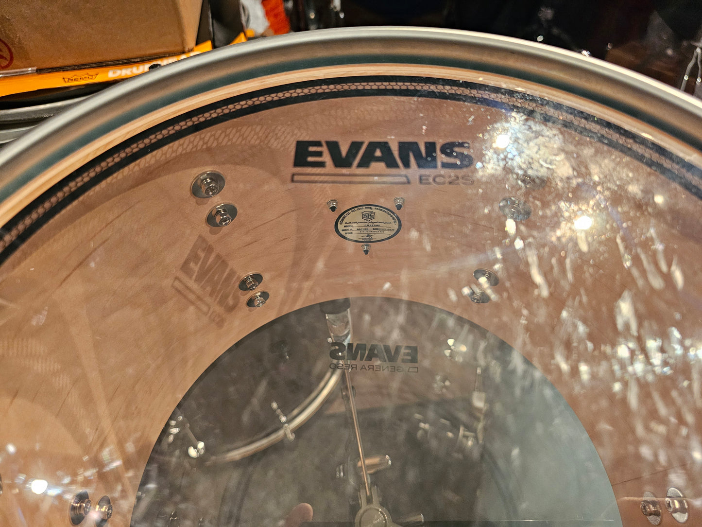 SJC custom Maple shell 3 pcs drums set