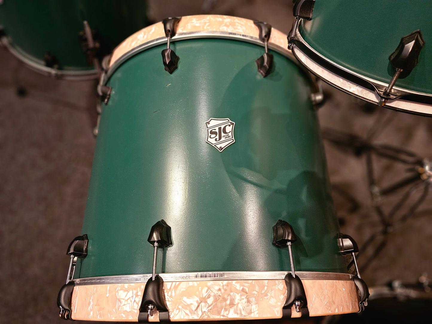 SJC Custom Maple shell 3 pieces drums set