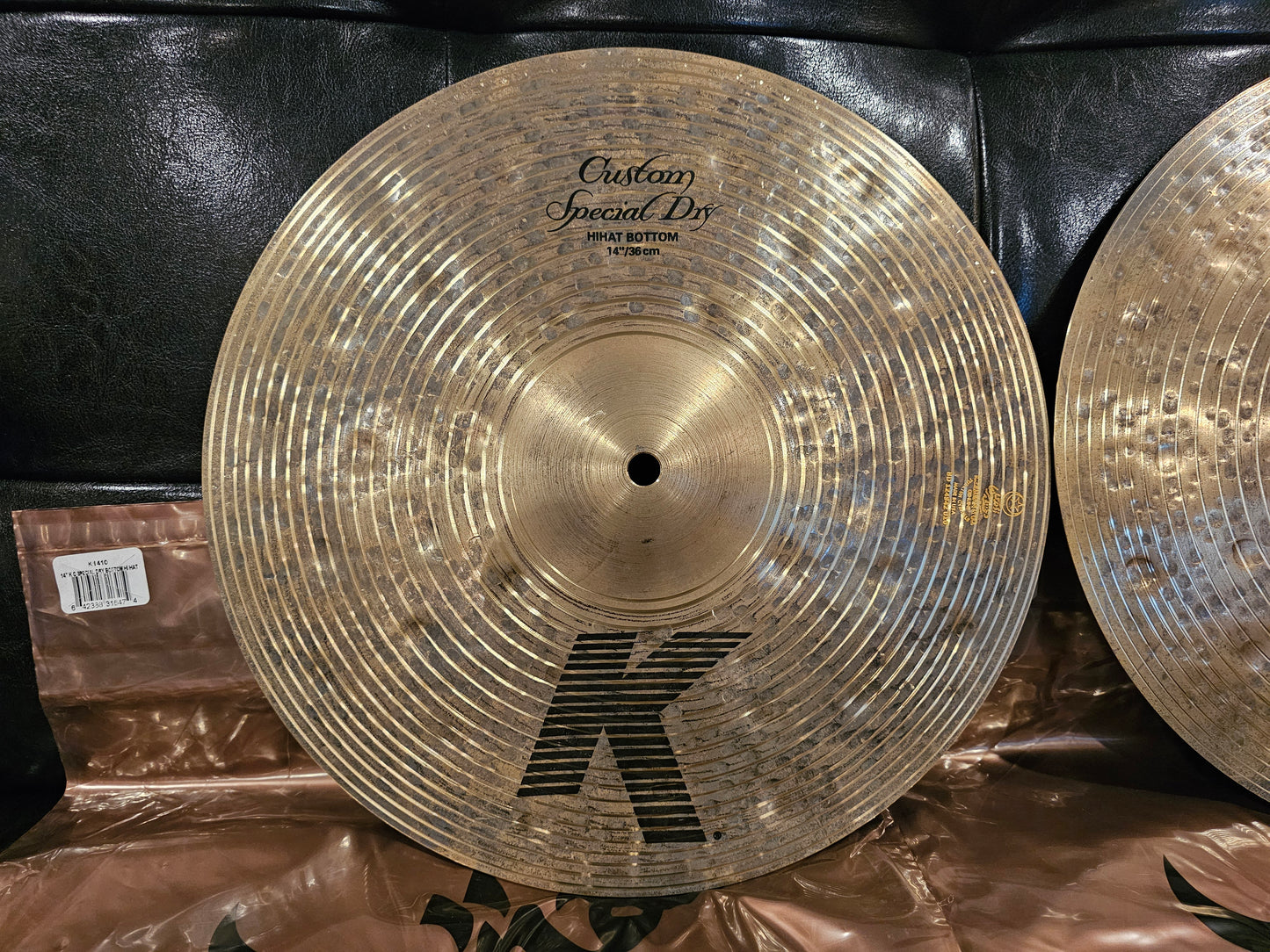 Zildjian K custom special dry hihats 14"