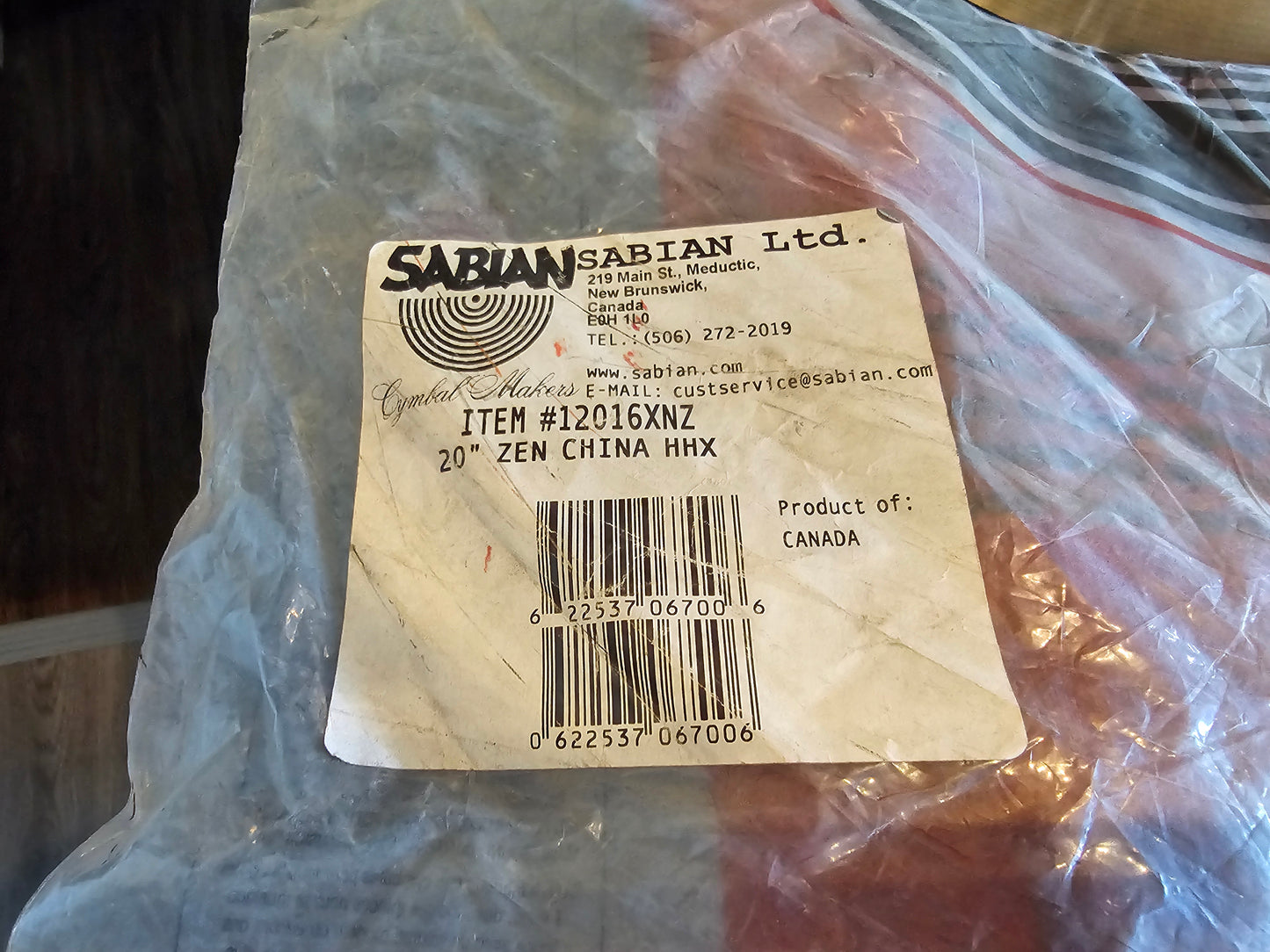 Sabian HHX zen china 20"