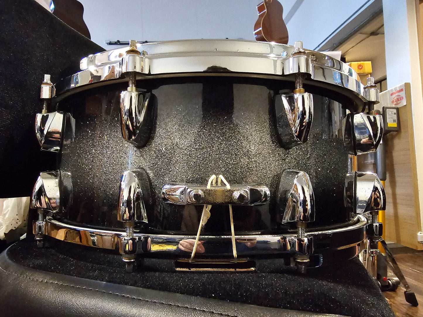 Yamaha Birch custom absolute MIJ 14x6 snare drum