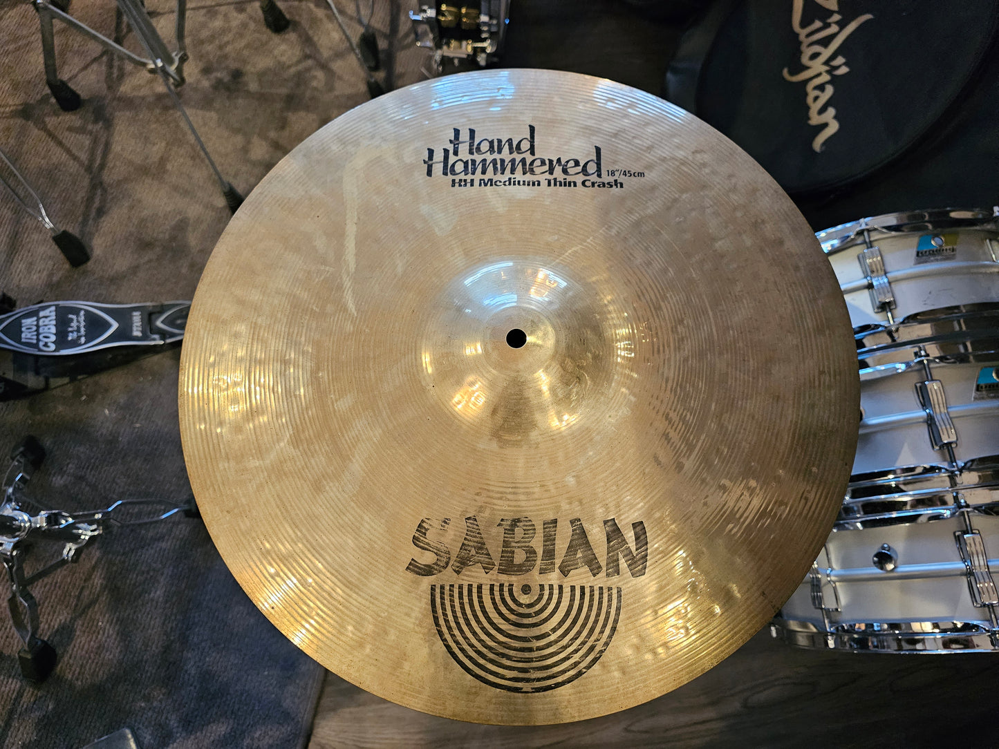 Sabian HH Hand Hammered medium thin crash 18"