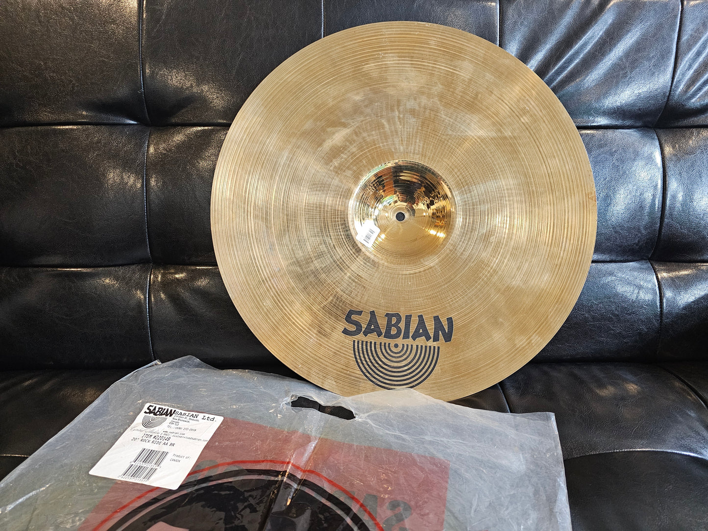 Sabian AA rock ride 20"