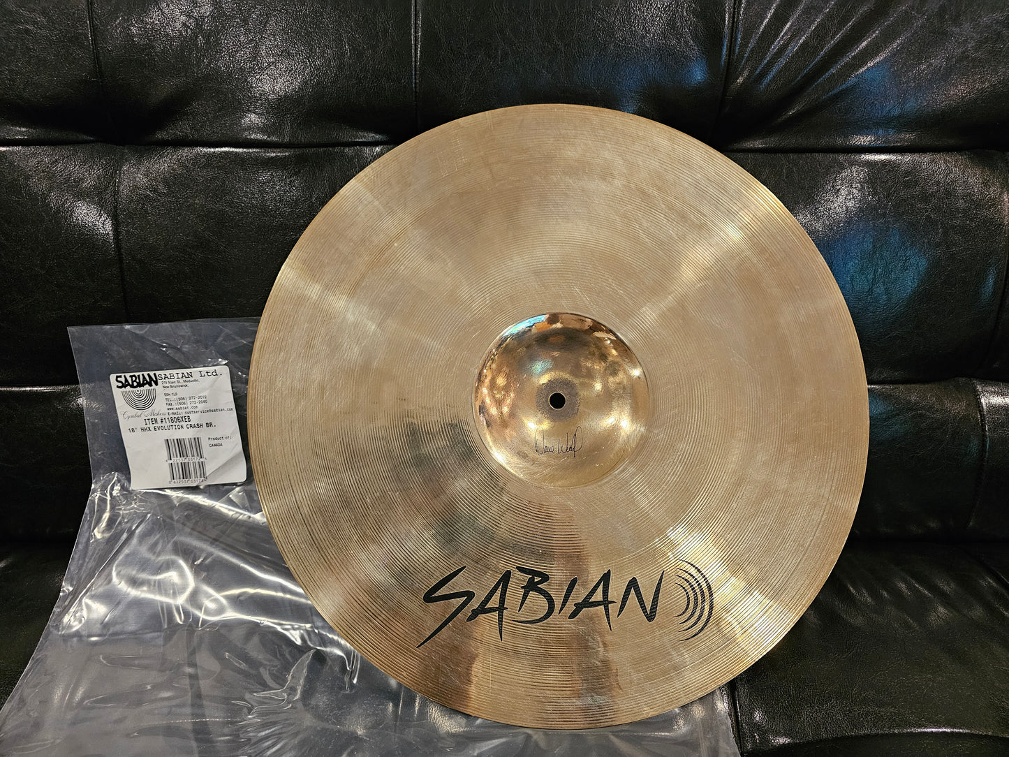Sabian HHX evolution crash 18"