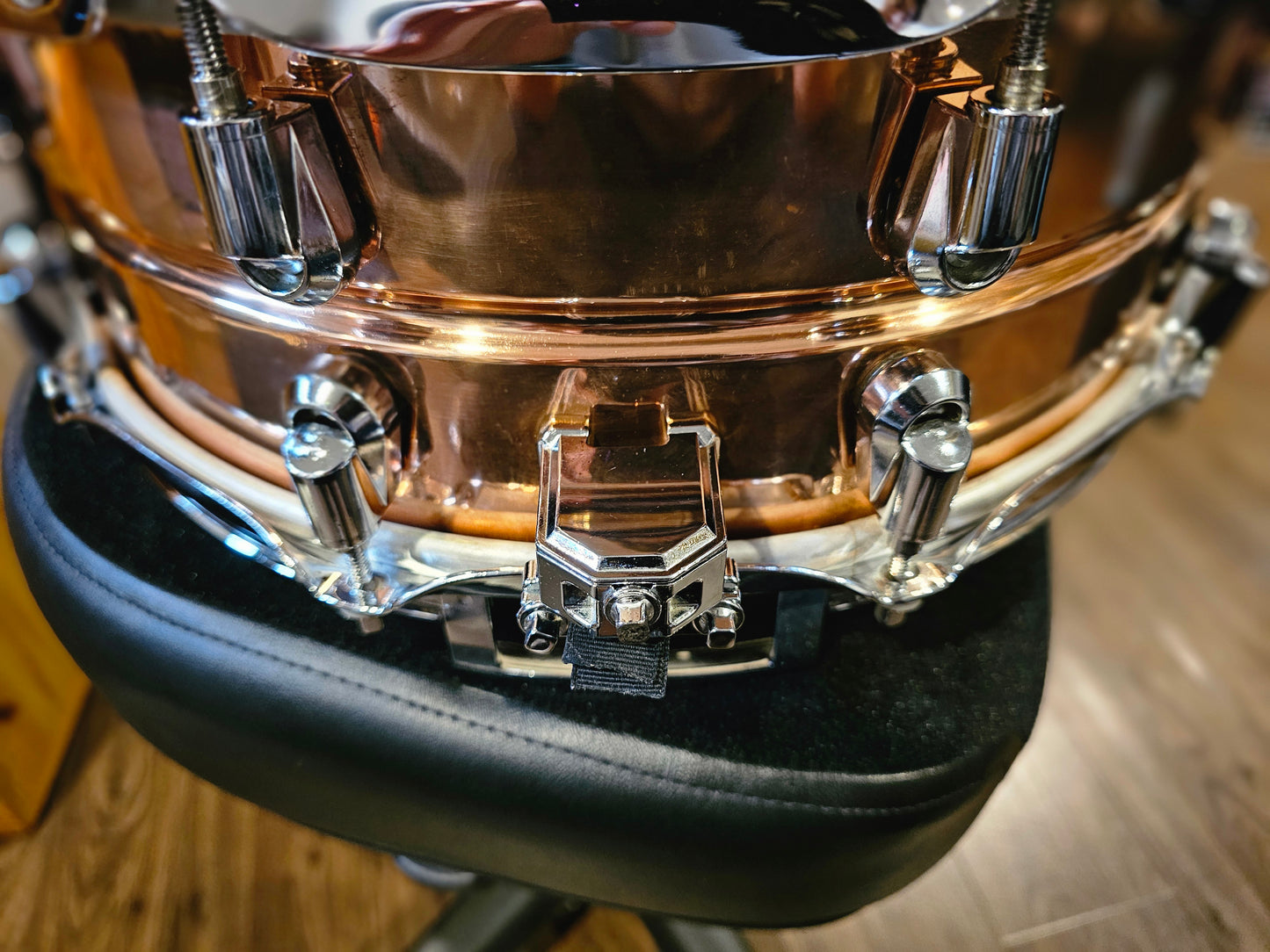 Yamaha SD-6455 Copper nouveau MIJ 14x5.5 snare drum