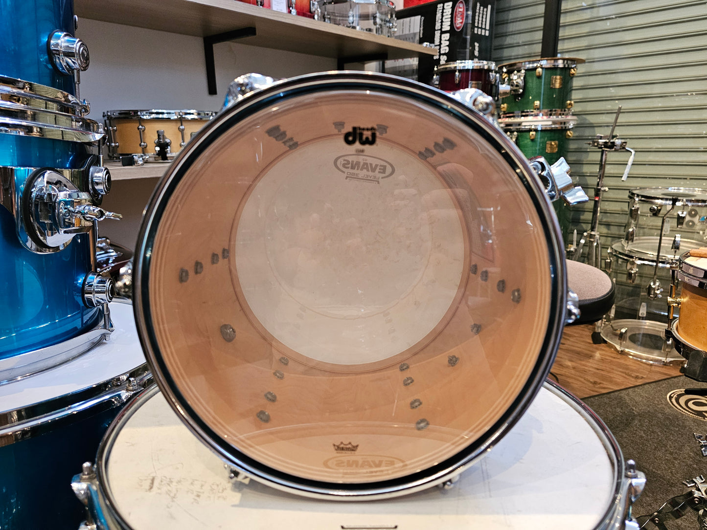 Dw Collectors custom Graphics Maple 6 pcs. drums set