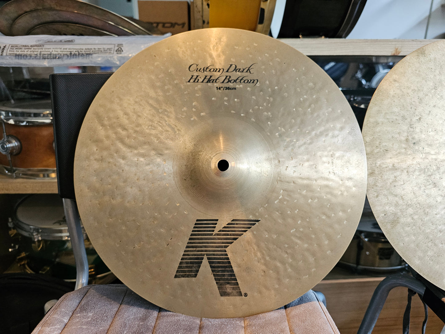 Zildjian K custom dark hihats 14"