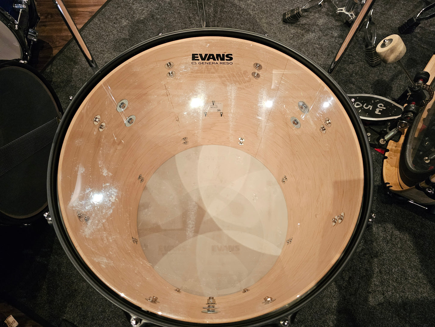 SJC Custom Maple shell 3 pieces drums set