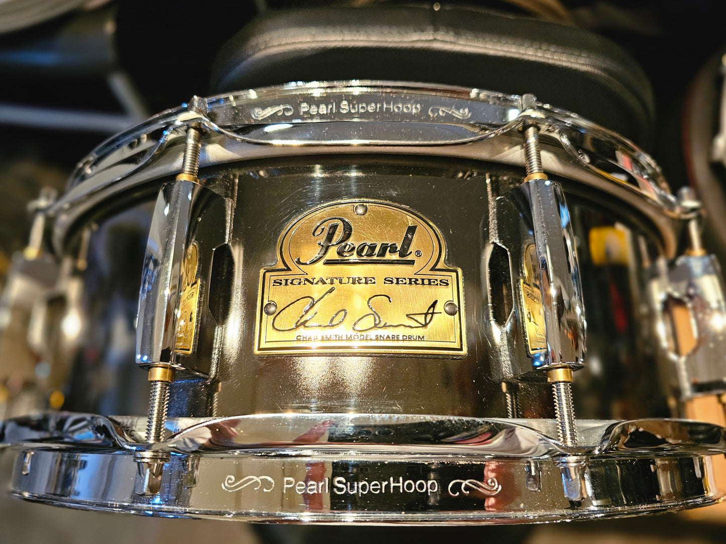 Pearl CS1450 Chad Smith signature 14x5 snare drum