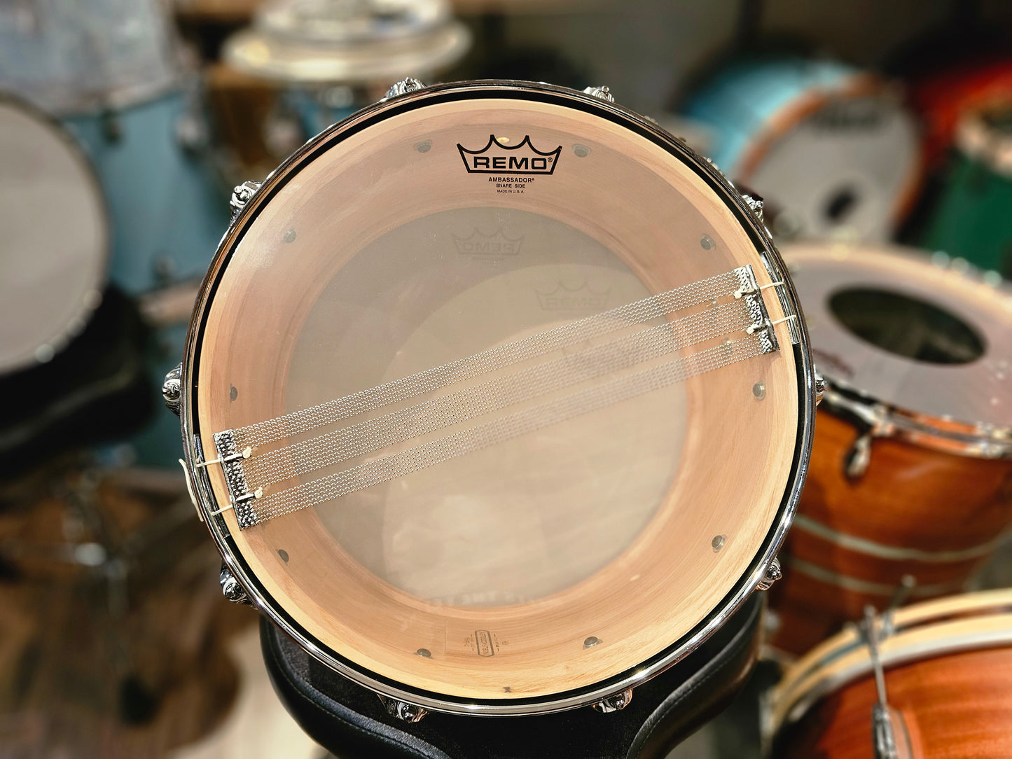 Noble & Cooley SS classic solid Ash 14x7 snare drum