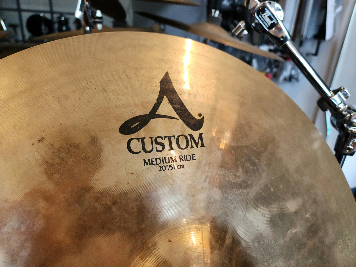 Zildjian A custom medium ride 20"