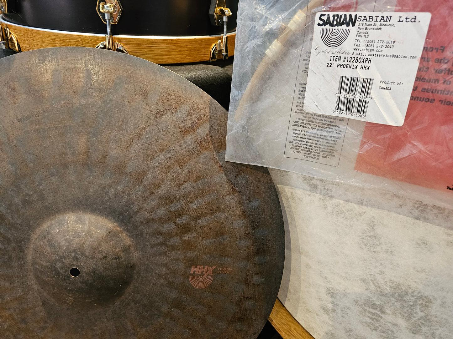 Sabian HHX Phoenix ride 22"