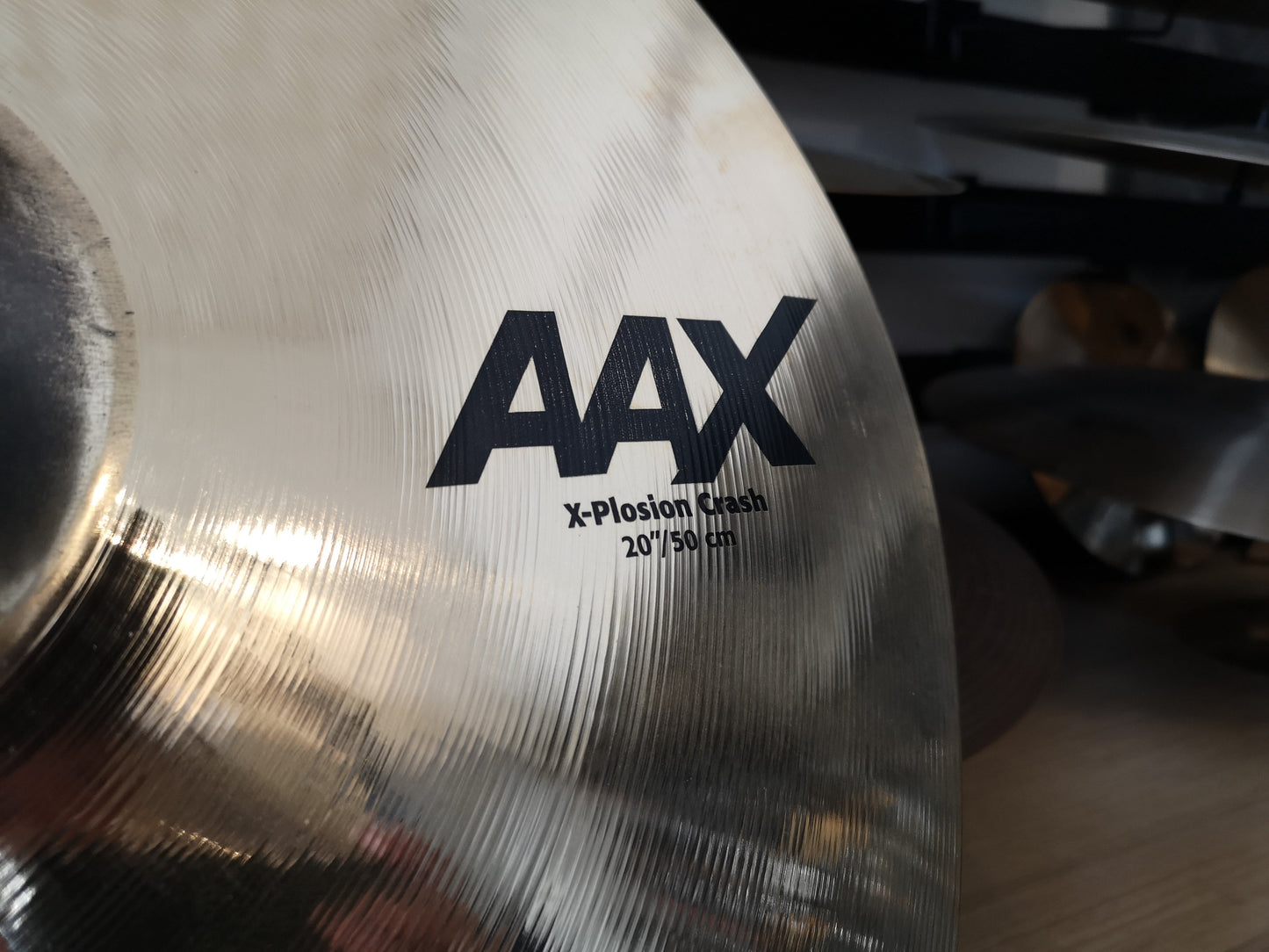 Sabian AAX xplosion crash 20"