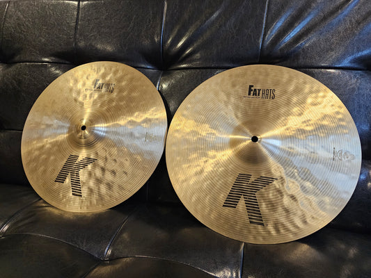 Zildjian K fat hihats 15"