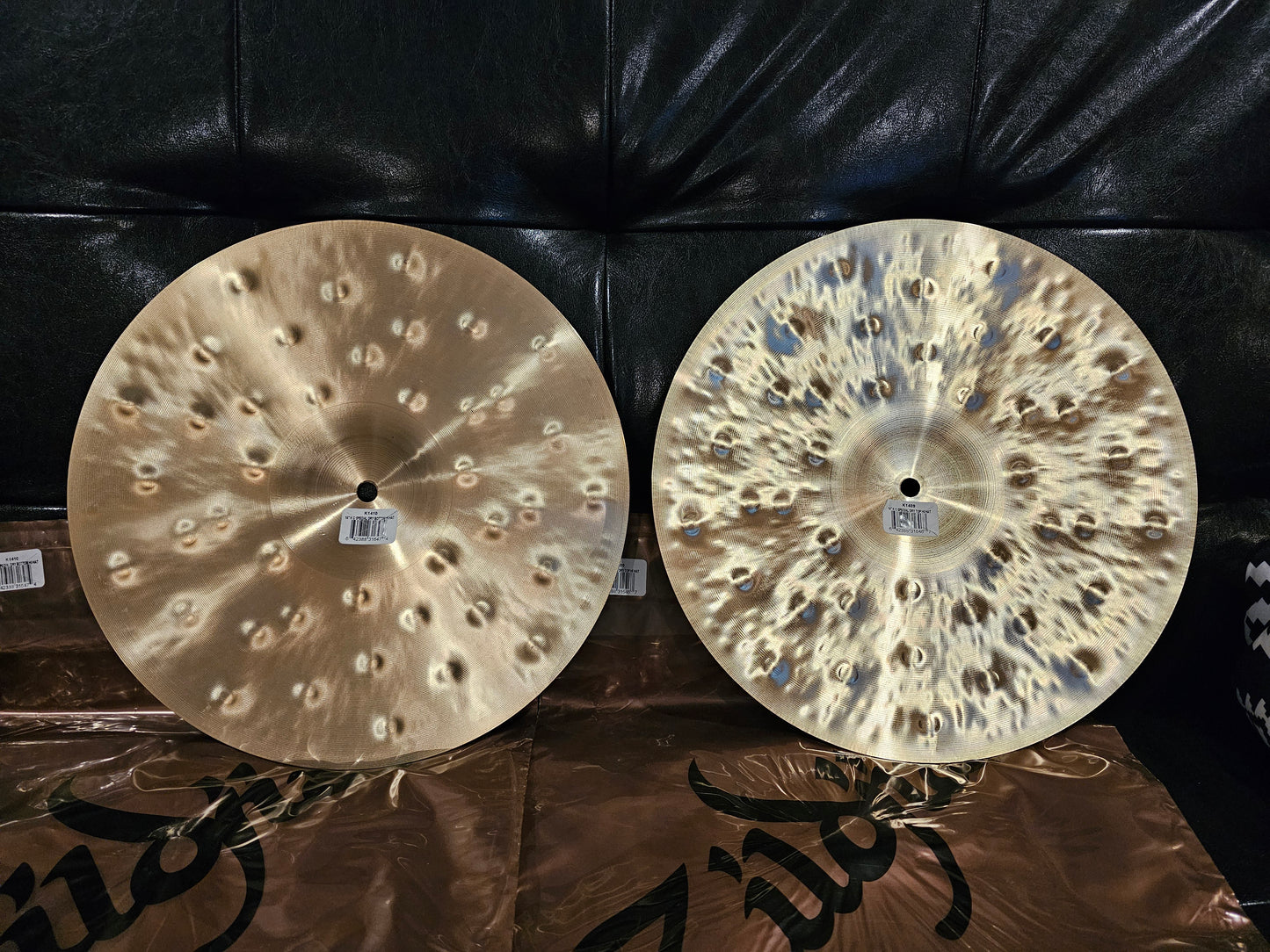 Zildjian K custom special dry hihats 14"